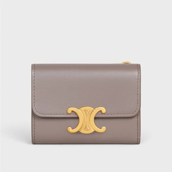 Celine | Bags | Celine Compact Wallet With Coin Shiny